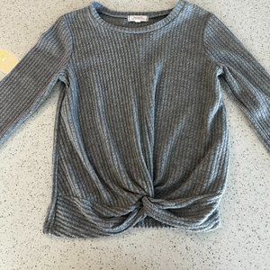 Walking in Sunshine Twist Tie top,